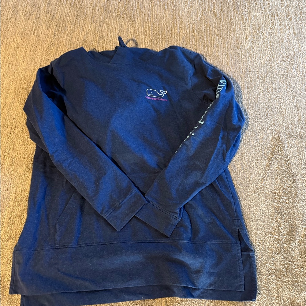 Vineyard Vines Men's Deep Blue Crewneck Sweater